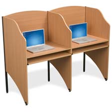 Balt Deluxe Floor Carrels