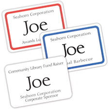 Avery Adhesive Name Badges