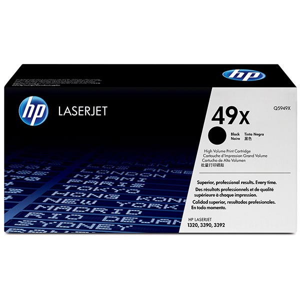 HP Q5949X (HP 49X) Black OEM Toner Cartridge