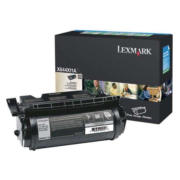 Lexmark X644X11A Black OEM Toner Cartridge