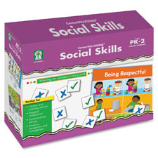 Carson Grade PreK-2 Social Skills File Folder Game