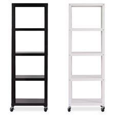 Lorell RTA Mobile Bookcase