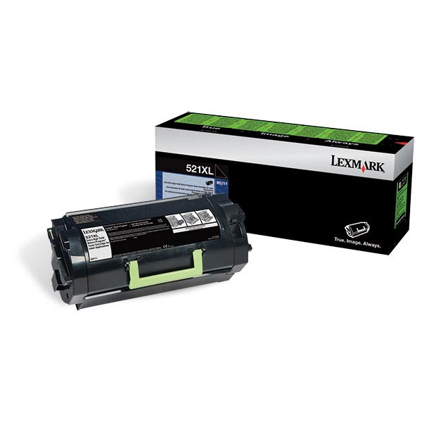 Lexmark 52D1X0L (Lexmark #521XL) Black OEM Toner