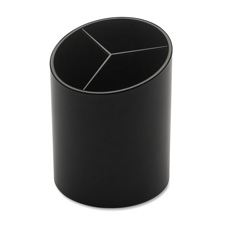 Bus. Source Large 3-Compartment Plastic Pencil Cup