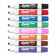 Sanford Low-Odor Dry-erase 8-Color Marker Set