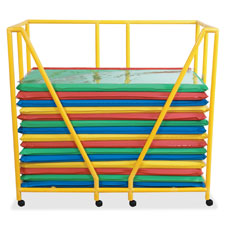 Children's Fact. Rest Mat Storage Trolley