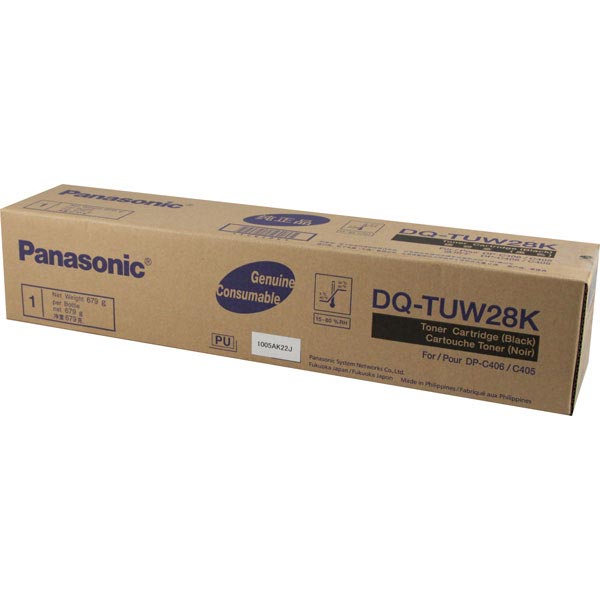 Panasonic DQ-TUW28K Black OEM Toner Cartridge