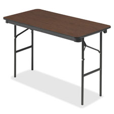 Iceberg Wood Laminate Economy Folding Table