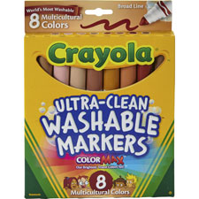 Crayola Multicultural Colors Washable Markers