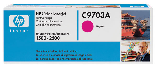 HP C9703A (HP 121A) Magenta OEM Toner Cartridge