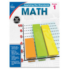 Carson Grade 1 Applying Standards Math Workbook