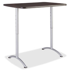 Iceberg Walnut Top Sit-to-Stand Table