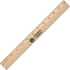 Bus. Source 12" Imperial Wood Ruler