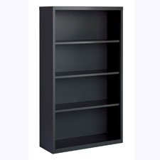 Lorell Fortress Series Charcoal Bookcase