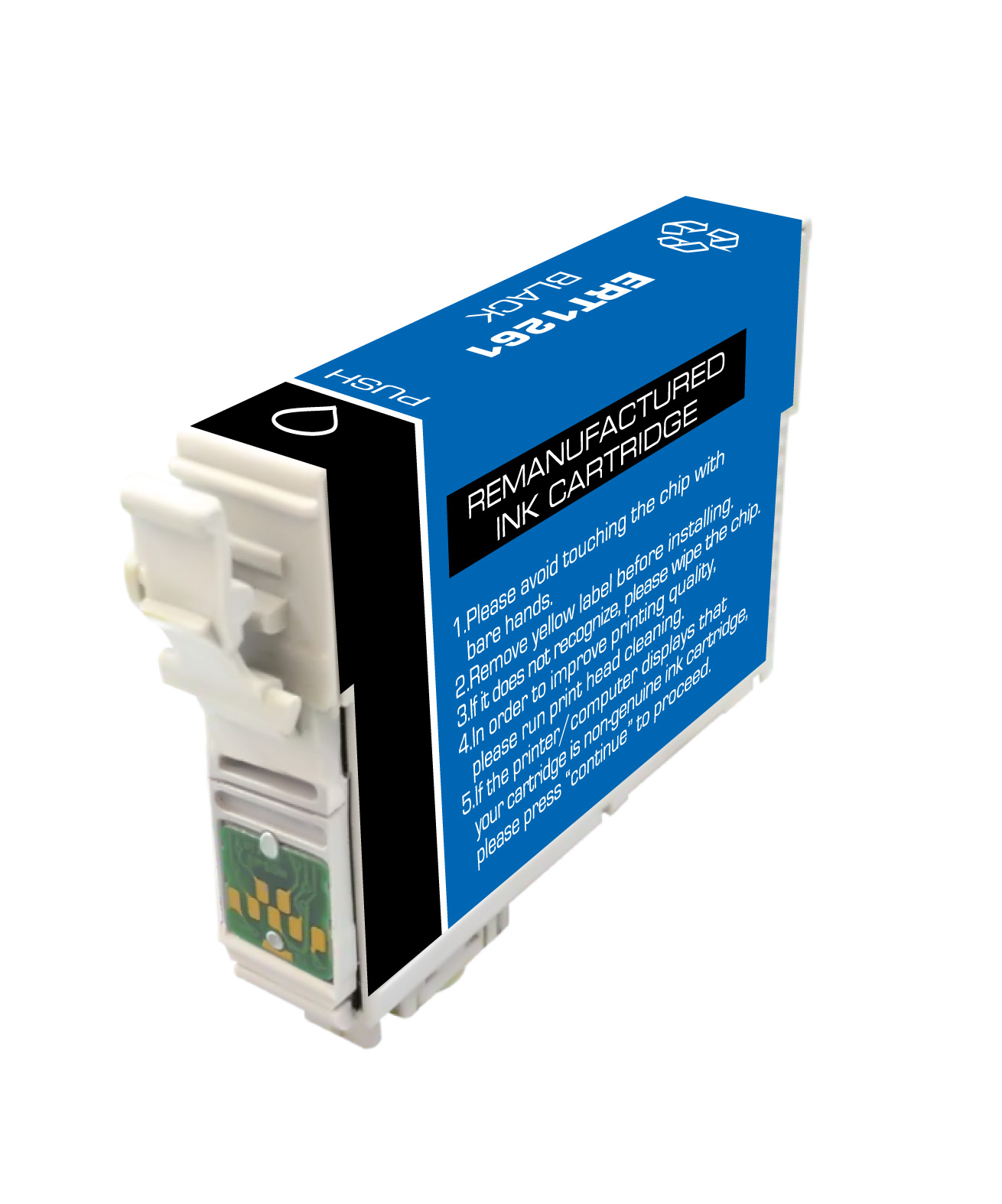 Premium Quality Black Inkjet Cartridge compatible with Epson T126120 (Epson 126)