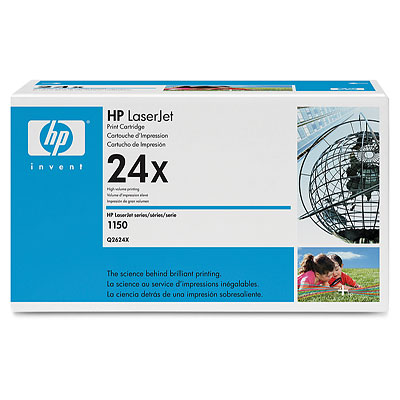 HP Q2624X (HP 24X) Black OEM Toner Cartridge