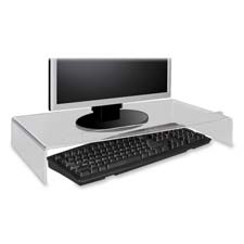 Kantek Clear Acrylic Keyboard Carrel