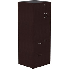 Lorell Essentials Laminate Tall Storage Cabinet