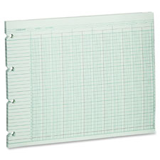 Acco/Wilson Jones 20-column Prepunch Ledger Paper