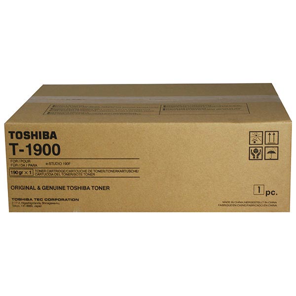 Toshiba T-1900 Black OEM Laser Toner Cartridge