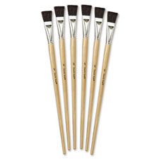 Chenille Kraft 3/4" Tempera Brush Set