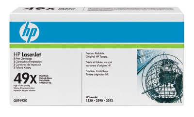 HP Q5949XG (HP 49X) Black OEM Smart Print Cartridge (120/Pallet)