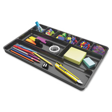 Deflecto Plastic Desk Drawer Organizer