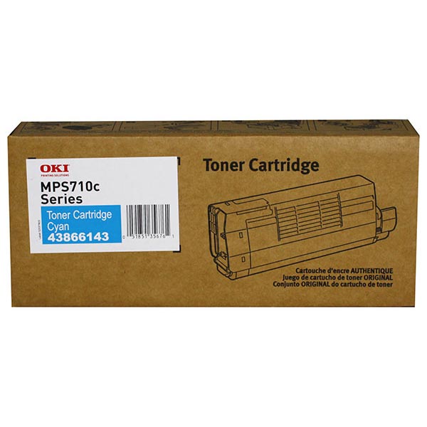 Okidata 43866143 Cyan OEM Toner