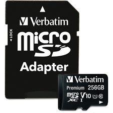 Verbatim 256GB Premium microSDXC Memory Card