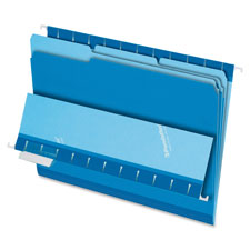 Pendaflex 1/3-cut Tab Color-coded Interior Folders