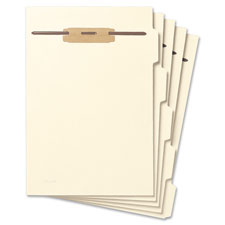 Smead Side-tab Folder Dividers w/ Fasteners