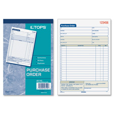 Tops Carbonless 2-Part Purchase Order Books