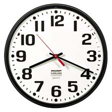 SKILCRAFT Slimline Round Wall Clock