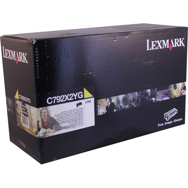 Lexmark C792X2YG Yellow OEM Toner