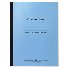 Roaring Spring Wide Rule Composition Notebook