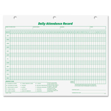 Tops Daily Employee Attendance Record Form