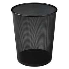 Rubbermaid Steel Mesh Wastebasket