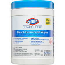 Clorox Healthcare Bleach Germicidal Wipes