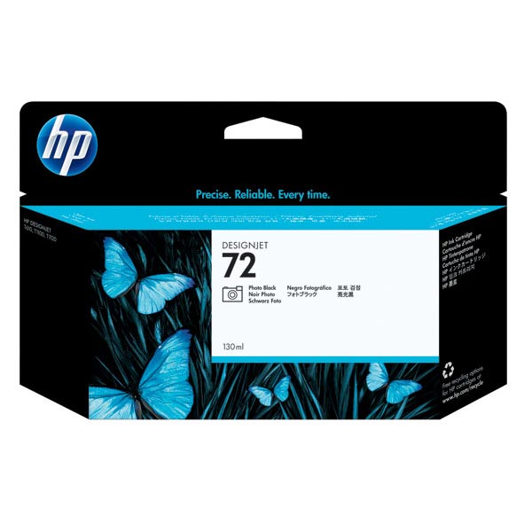 HP C9370A (HP 72) Black OEM Inkjet Cartridge