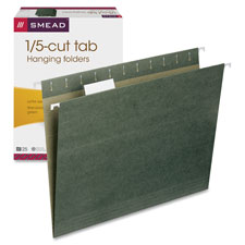 Smead 1/5 Cut Hanging File Folders