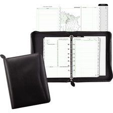 Day-Timer Bonded Leather Zip Planner Starter Set