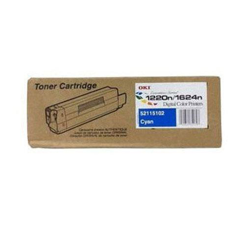 Okidata 52115102 Cyan OEM Toner Cartridge