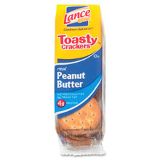 Lance Toasty Crachers Peanut Butter Snacks