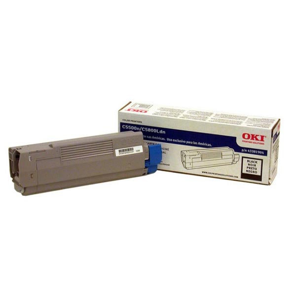 Okidata 43381904 (Type C8) Black OEM Toner