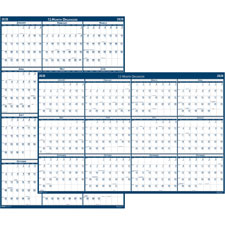 Doolittle Dated 66" Laminated Wall Planner