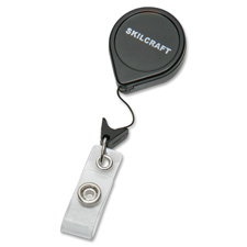 SKILCRAFT 36" Retractable ID Card Reel