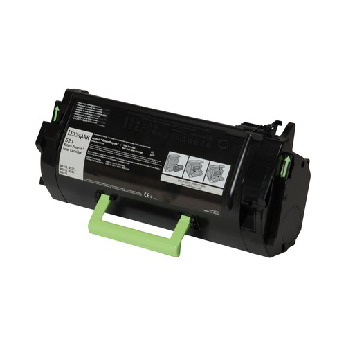 Premium Quality Black Toner compatible with Lexmark 52D1000 (Lexmark #521)