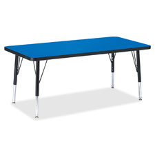 Jonti-Craft Toddler Ht Color Top Rectangular Table