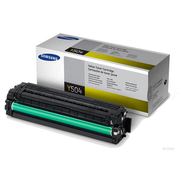 Samsung CLT-Y504S Yellow OEM Toner Cartridge