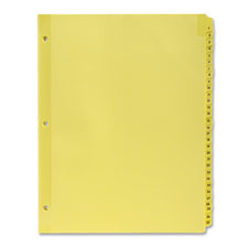 Bus. Source Preprinted 1-31 Tab Index Dividers